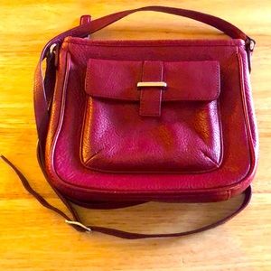 Talbots Brick Red Small Body Purse. Very nice and super clean!!! Lovely!